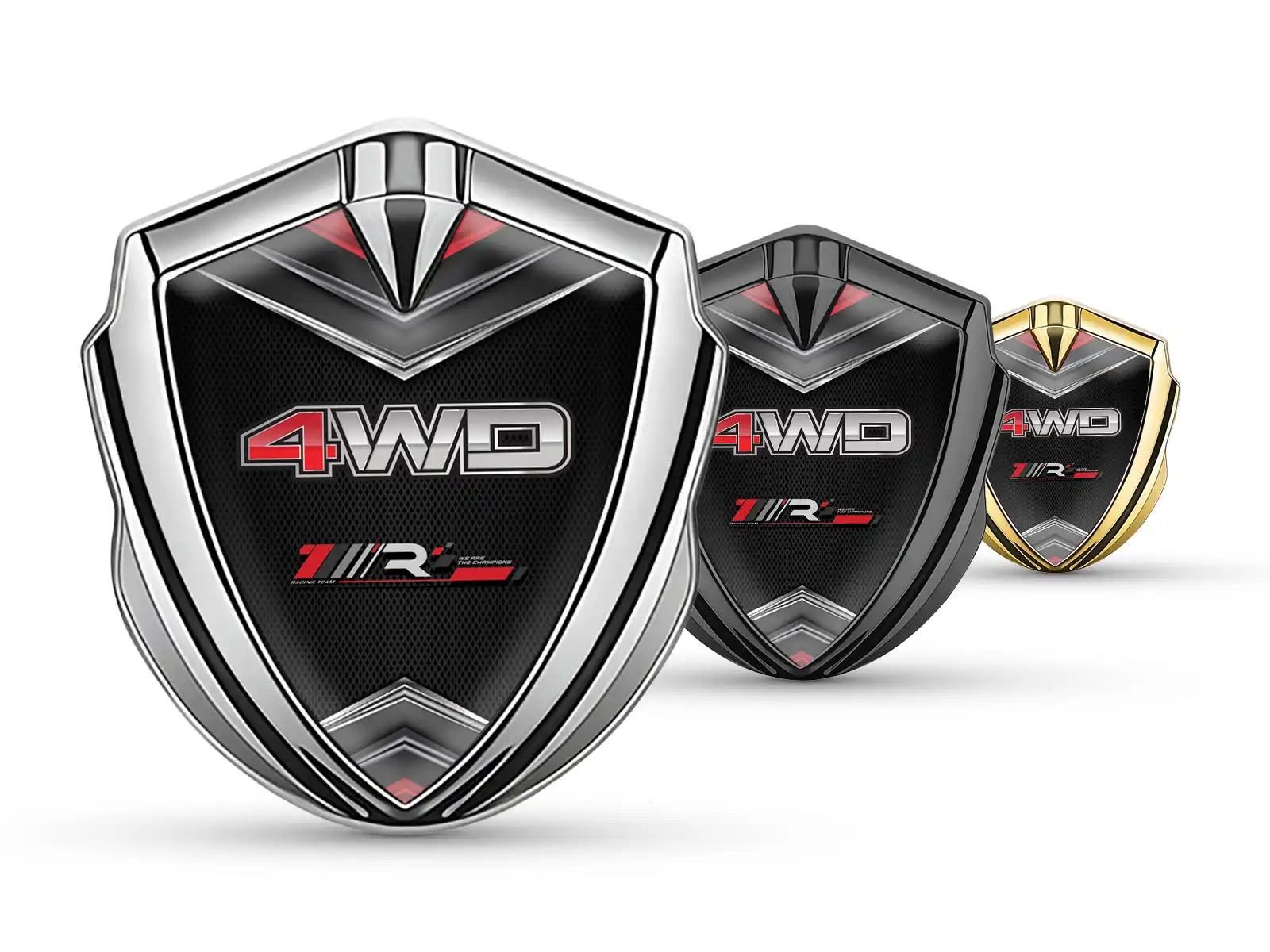 Metal Emblem Badge Tuning Style Shiny